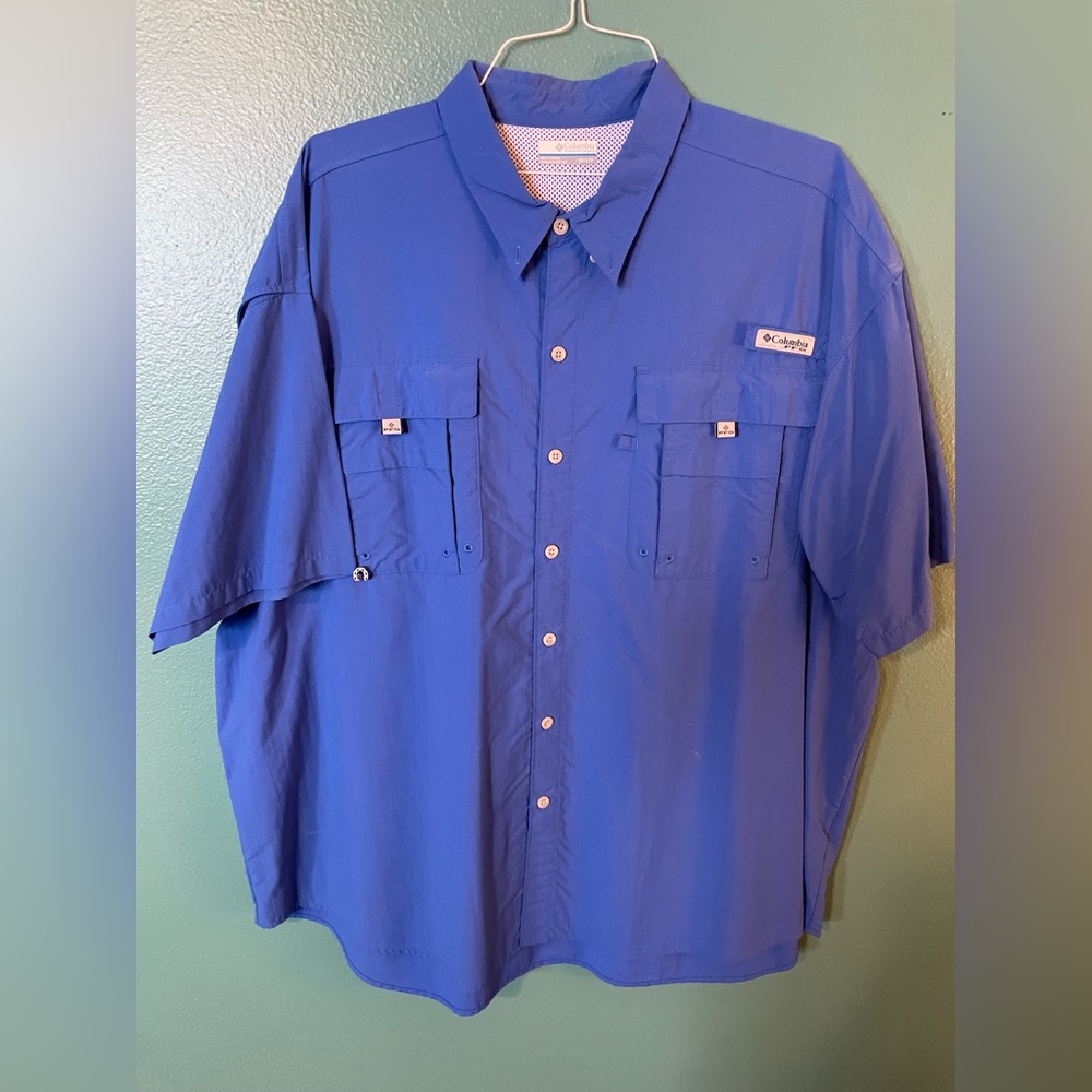 Columbia PFG mens 3XL fishing button up